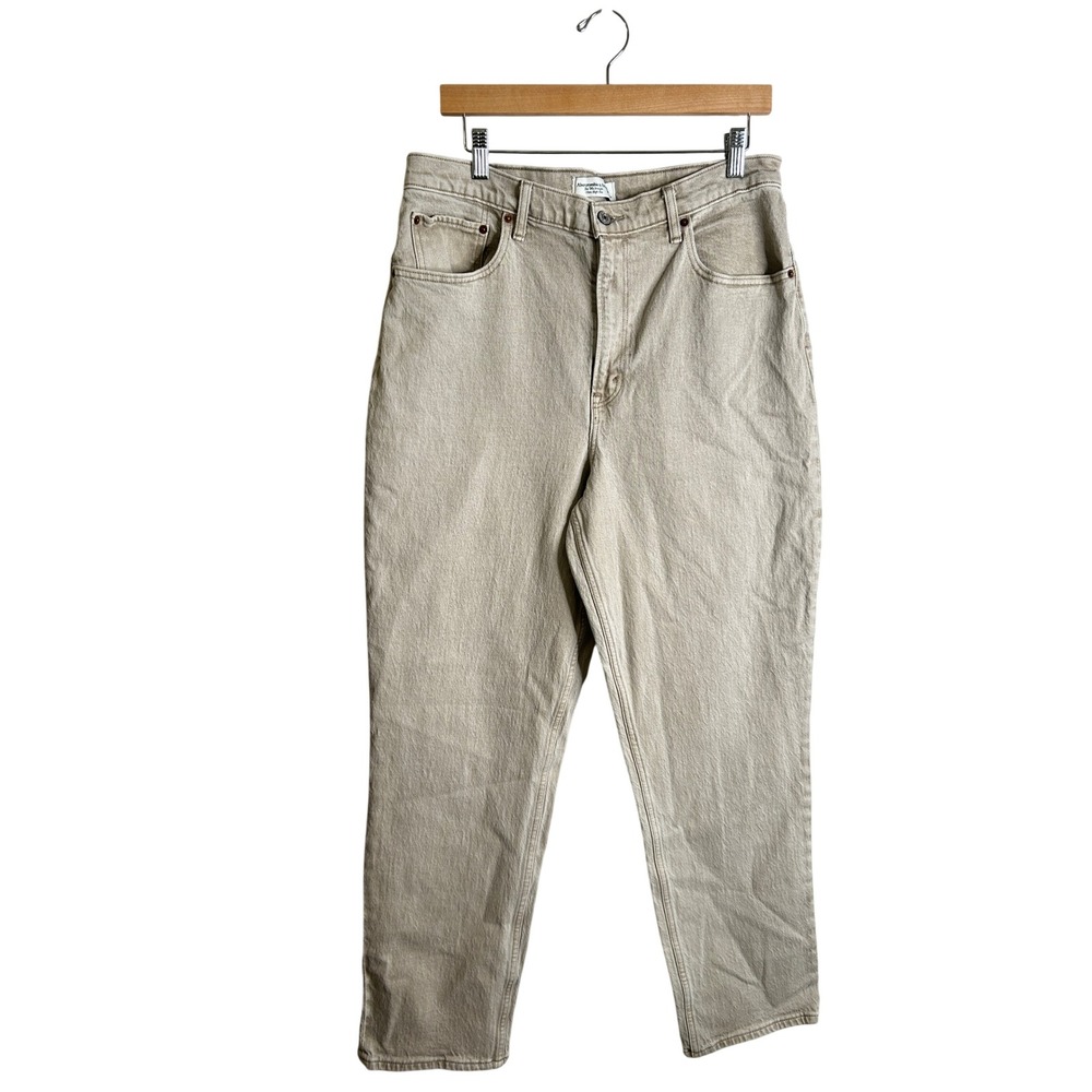 Abercrombie &‎ Fitch The "90's Straight Ultra High Rise Curve Love Jean
